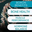 Boron Mineral Supplement - 30mg | 60 Count | Trace Minerals Il vostro corpo ha bisogno di mantenere la salute ottimale e il benessere.