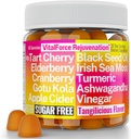 Gotu Kola Black Seed olio di mele sidro Aceto irlandese Seamoss Cranberry Ashwagandha Tart Cherry curcumina curcuma elderberry Gummies