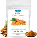 One Planet Nutrition Nano Curcumin Powder 16 oz (454 Serve), Pure Turmeric Extract, Assorbimento massimo per Migliorati Curcumina, Non OGM, Vegan, Gluten-Free.