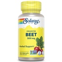 Estratto di radice di barbabietola fermentato SOLARAY da barbabietole organiche - Capsule di radice di barbabietola tradizionalmente utilizzati per l'energia, la resistenza, il flusso sanguigno, il supporto di salute del cuore - Vegan, non OGM, la garanzia di 60 giorni, 100 VegCaps