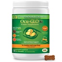 Ocu-GLO Cat & Dog per il supporto agli occhi - Integratore di visione masticabile per la cura di animali grandi e piccoli con Lutein, acidi grassi Omega-3, estratto di semi di uva e antiossidanti 30 XL Chewables