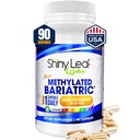Shiny Leaf Methylated Bariatric Multivitamin Senza Ferro – Vitamine per Gastric Bypass & Manica, 1 Daily Capsule W Methylated Folate, B12, A, C, D, K & More. Vegetariano, Soy-Free, USA Made (90 Ct.)