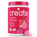Creatina Monohydrate Gummies per Uomini e Donne - Boost Focus, Forza e Endurance, Formula Anti-Melting, Vegan, Gluten-Free, Non-OGM, 1.5 Gram Creatine per Gummy (Watermelon, 90 ct)