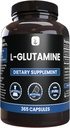 PURE ORIGINAL INGREDIENTI L-Glutamina (365 capsule) Nessun filler di magnesio o di riso, sempre puro, verificato il laboratorio
