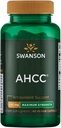 Swanson Massima Forza AHCC - Promuovere il Supporto Immune Avanzato - Integratore Naturale che aiuta le cellule NK e il supporto del fegato - (60 capsule di verdure, 500 mg ciascuna)