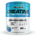 Cellucor Creatine Powder, Blue Raspberry Flavor - Aumenta la resistenza, massa muscolare magra e resistenza, Creatina micronizzata per assorbimento rapido, 5g Creatina per porzione, 50 Serve