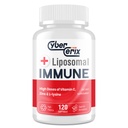 Advanced Liposomal Immune Supplement, Complesso con L-Lysine 1.500mg, Vitamine, Minerali ed Estratti di erbe, Miscela completa giornaliera di benessere per uomini e donne - 120 capsule