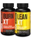 Jacked Factory Burn-XT ha studiato clinicamente Fat Burner & Weight Loss Supplement - Appetite Suppressant & Energy Booster (120 capsule) & Lean-XT Caffeine-Free Fat Burner (60 capsule)