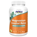 NOW Integratori alimentari,powder Magnesium Inositol Relax, Nervous System Support*, Fizzy Lemonade Flavor, 16-Ounce