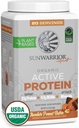 Polvere proteica organica a base di piante solari | Polvere proteica biologica vegana con BCAAs Plus Recupero Minerali & Botanicals | Latticini di soia non OGM & Gluten Free (Chocolate Peanut Butter, 20 Servings)