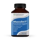 LifeSeasons Masculini-T - Supplemento di supporto del testosterone - Migliora gli aspetti mentali e fisici delle prestazioni sessuali e atletiche - Supporta la funzione erettile normale - Migliora Libido - 180 capsule