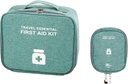 Borse di pronto soccorso vuote, Borsa di Medicina di viaggio, Sacchetto di Organizzatore di forniture mediche, Kit portatile per viaggiare, Auto, Casa, Camping, Ufficio, Escursionismo, Esterno (Cationic Green)