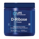 Estensione di vita D-Ribose Powder, sciogliere in liquido per incoraggiare la produzione di energia cellulare e sostenere la salute del cuore e del muscolo, senza glutine, non OGM, vegetariano, 150 grammi