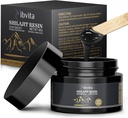 Pure Himalayan Organic Shilajit Resina - 600mg shilajit per uomini e donne, naturale Shilajit dell'Himalaya con acido Fulvic & 85+ Trace Minerals Supplemento per l'energia Boost & supporto immunitario, 30 Grammi