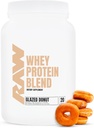 Miscela di proteine del siero di latte, ciambella smaltata (20 Serve) - Isolato di proteine microfiltrate a base di erba per la crescita e il recupero del muscolo - Pre & post allenamento Integratore di nutrizione sportiva per uomini e donne
