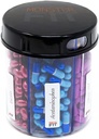 Mostro Jr Supplemento Pill Dispenser - Contiene piccole vitamine Medicative Mediche e facilmente Dispense da un contenitore Include etichette di confronto ( 1 confezione)