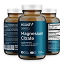 Liposomal Magnesium Citrate Capsule — Supplemento di Magnesio ad alto assorbimento per costipazione, sonno, crampi muscolari e recupero | Mg ad alta potenza | Facile da ingoiare Veg Capsule | Non OGM | 90 ct