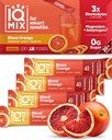 IQMIX Hydration Electrolyte Powder – Formula 4-in-1 per l'idratazione, la consistenza mentale, l'umore e il recupero – Miscela di bevanda senza zucchero, Keto, Magnesio L-Threonate, Mane del leone – 20 Conte Blood Orange
