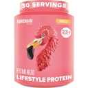 BIRDMAN Fitmingo Vegan Protein Powder with Inositol, Collagen Boosters, Acido Ialuronico e Vitamine | Carbo basso, Dairy Free, Lactose Free, Bassa Calorie | 23g polvere di proteine di Vanilla