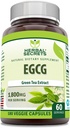 EGCG Green Tea Extract 1800 Mg Per Serving | Veggie Capsule Supplemento | Non-GMO | Gluten Free | Made in USA (1 Pack, 180 Count)