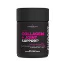 Livingood Daily Collagen + Joint Support, Grass Fed Multi Collagen Peptides I III V X con acido ialuronico, Supporto congiunto per donne & uomini, Chiodi per capelli, Keto & Gluten Free, 120 Capsule