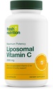 Vitamina Liposomica C - DNA 2000mg Verified & Potent VIT C (da acido ascorbico) – Ingoiare o Verur Powder in un Bere, Tutto Naturale Vegan Friendly, Non OGM, Senza glutine, Latticini-Free