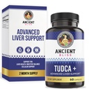 Tudca 500mg, 60 capsule (acido tauroursodeoxycholic)- Bile Salts Liver Support Supplemento, Natural Bitter Taste- Vegan Friendly, Non OGM, Gluten Free Capsules by Ancient Bliss