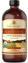 Solgar Earth Source Organic Flaxseed Oil - 16 fl oz - Cold Pressed - Omega 3, 6 & 9 - USDA Organic, Non-GMO, Gluten Free - Circa 31 Serve