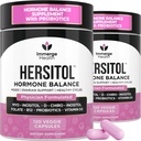 Equilibrio di ormone per le donne, PCOS, supporto ovarico, fertilità, ciclo mestruale | Myo-inositol & D-Chiro Inositol Supplemento 40:1 Ratio con acido folico, B12 & Probiotics | Vitamine femminili 240 capsule