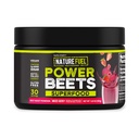 Beets di potere del combustibile della natura, polvere di succo di barbabietola Vegan, polvere di barbabietola per l'alta pressione sanguigna, 0g Aggiunto Zucchero, Supplemento di radice di barbabietola, barbabietola, bacche miste, 30 Serve (Piccolo Vary May)