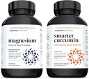 Multi-Active Magnesium Tablets & Curcumin Softgels - Potent & Biodisponibile, Active Curcumin Softgels Standardized al 95% Tetrahydrocurcuminoids [1-Month Supply]