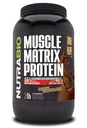 NutraBio Muscle Matrix Protein Powder - 25g di Protein Per Scoop - Whey Isolate e Micellar Casein Combo per il rilascio rapido e lento - Cioccolato olandese - 2 Pounds, 28 Servings