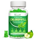 Chlorophyll Gummies - Super Green 13 in 1 con Ashwagandha Vitamin C Zinc & Copper per l'odore del corpo, Deodorante per l'energia della pelle per le donne - 60 Conte