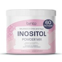 Binto Inositol Powder Mix | 60-Day Supply | 40:1 Ratio di Myo e D-Chiro Inositol | L'equilibrio dell'ormone e il supporto dell'ovulazione | Preservative Free