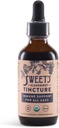 Sweet's Elderberry Tincture | USDA Organic | Alcohol-Free | Black Elderberry | Supporto immunitario per tutte le età | Borraccia Travel-Friendly 2 oz con Dropper | Vegan | Keto | Non-GMO | Non zuccherato