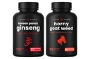 NutraChamps Korean Ginseng e Horny Goat Weed Bundle