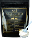 Integratore di supporto del fegato per cani e gatti - Grande per la disintossicazione e aiuta il rene, il fegato e la funzione della pelle - supporto del fegato del gatto - cardo del latte + lisina + bitartrate della colina + metionina – 200g