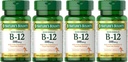 Vitamina di Bounty della natura B-12 500 mcg, 100 ea (Pack of 4)