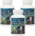 BOB'S BEST Coral Calcium Supreme I 100% Pure Marine Coral, 74 Trace Minerals, 1000 mg I 90 Capsule, Confezione da 3
