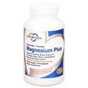 Magnesio Plus – 200 mg di Magnesio Glycinate e Magnesio Taurate per Pressione Sangue, Cuore, Cervello, Sonno e Sostegno al Mood – Altamente Concentrato e Ben Assorbuto - 120 Capsule