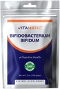 Vitamatic Bifidobacterium Bifidum Probiotic Powder - Digestive Health Support - 100 Gram (3.5 OZ) - 100 Serve