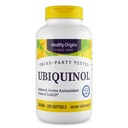 Sane origini Ubiquinol (forma attiva di CoQ10), 200 mg - Kaneka Ubiquinol Integratori per la salute del cuore e il supporto antiossidante - Integratore senza glutine e non OGM - 150 Softgels