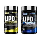 Nutrex Research Lipo 6 Intenso e Nighttime AM/PM Bundle