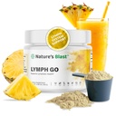 Lymph Go - Supplemento di drenaggio linfatico per le donne e gli uomini - Supporto di sistema linfatico - con Bromelain, Echinacea, Burdock Root, Dandelion, Rutin, Kelp & More - 4.06 Oz - 30 Serve - Aroma tropicale