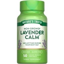 Lavender Calm Softgels Oral Supplement | 50 Count | Non-Drowsy Herbal | Non-GMO & Gluten Free
