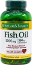 Bounty Fish Oil, Supporta la salute del cuore, 1200 Mg, Softgel a rilascio rapido, 200 Ct