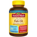 Natura Fatto Extra Forza Omega 3 Integratori di Olio di Pesce, 2800mg, Fish Oil Omega 3 Integratori come Estremi Etilici per Cuore Sano, Cervello, Occhi, Supporto di Mood, 60 Softgels, 30 giorni di alimentazione