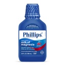Latte di Phillips’ di Magnesia Liquid Lassativo, Selvaggio Cherry Flavor, Stimulant Free, Cramp Free Rilievo di costipazione occasionale*, Efficace in 30 minuti - 6 ore, #1 Latte di Magnesia Brand, 26 oz