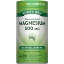 La verità della natura Magnesio Ossido 500mg capsule | 90 Count | Non OGM & Gluten Free High Strength Supplement