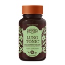 Erbe Etc. Tonico polmonare - Supplemento polmonare per il supporto bronchiale - Supporto traspirante sano con Mullein, Horehound & Grindelia - 60 Softgels